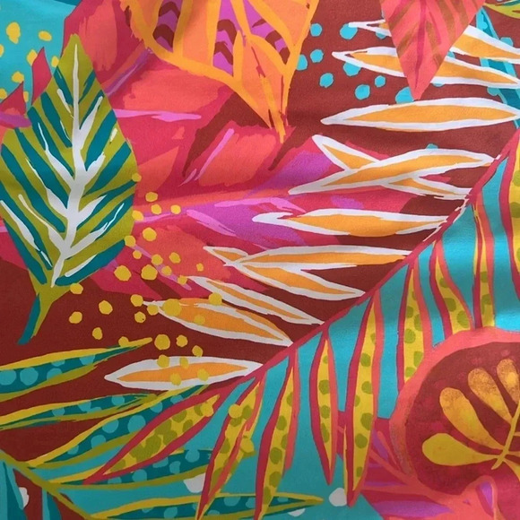 Bleu Rod Beattie The Heat Is On Draped Bandeau Tankini Top & Bikini Bottom Sz 10 - Picture 10 of 12